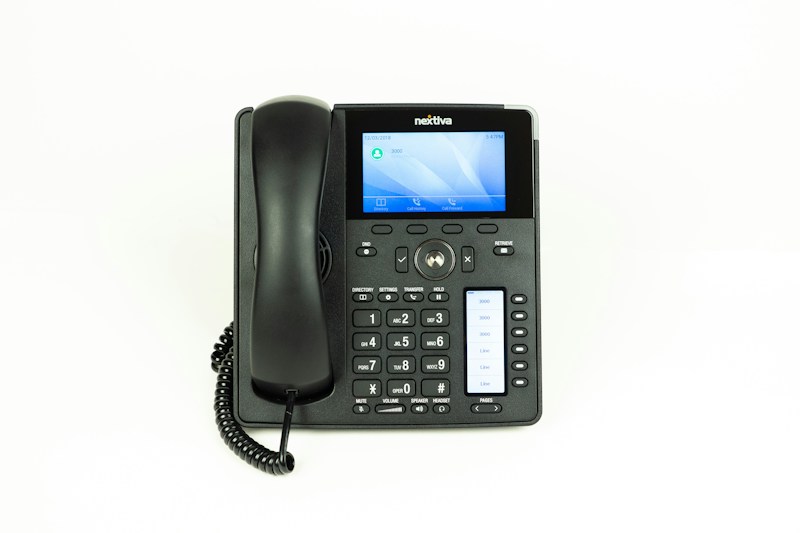 IP-Tischtelefon mit Farbdisplay
